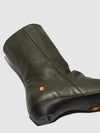 Zip Up Boots FOLEY733SOF MILITARY